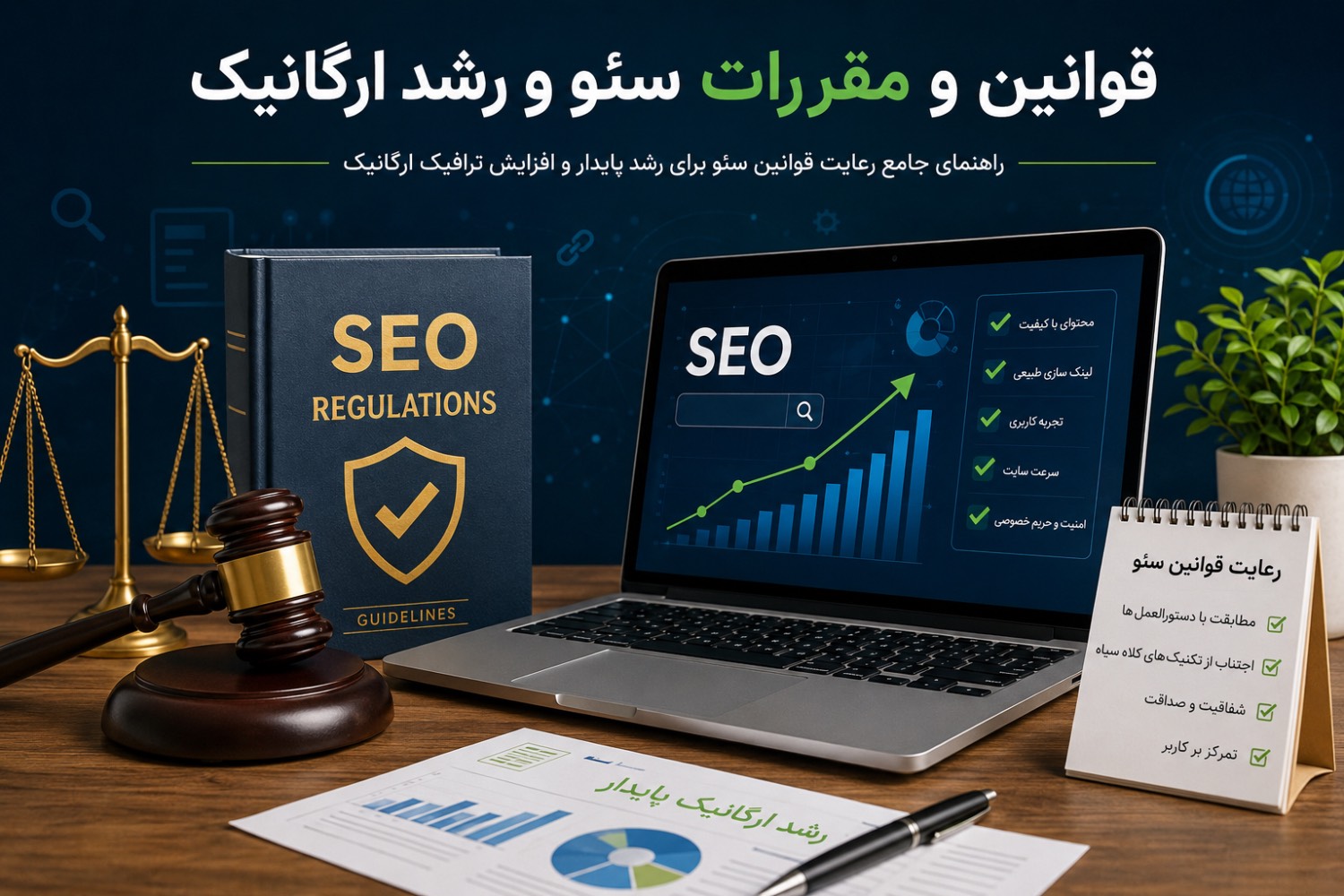 قوانین و مقررات سئو و رشد ارگانیک برای بهبود رتبه سایت