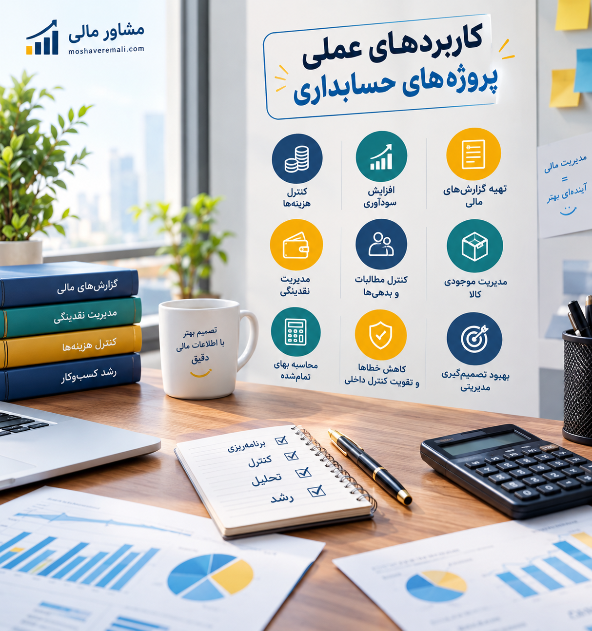 کاربردهای عملی پروژه‌های حسابداری؛ چگونه مدیریت مالی کسب‌وکار را بهتر کنیم؟